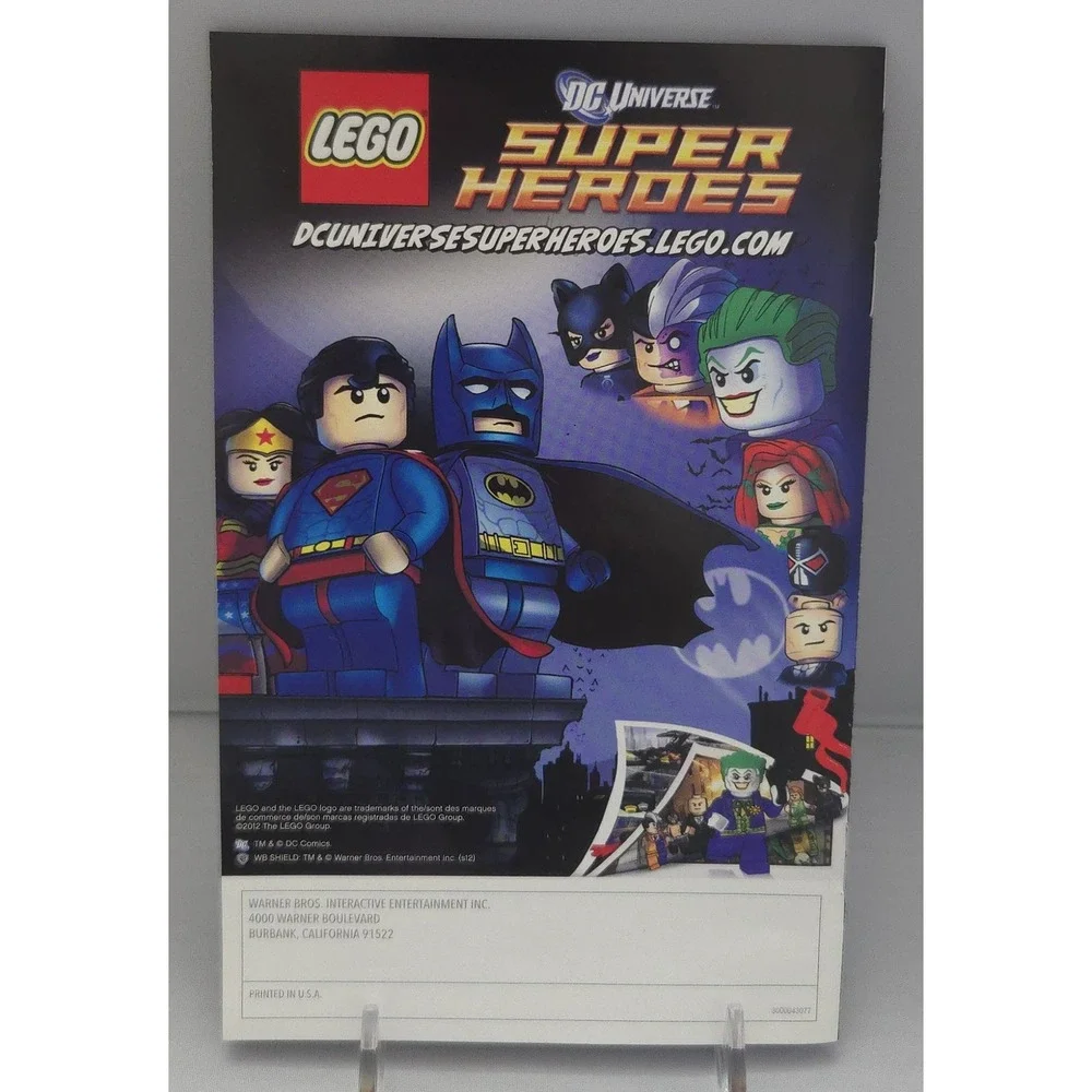LEGO Batman: The Videogame & Batman 2: DC Super Heroes Bundle (Nintendo Wii) CIB
